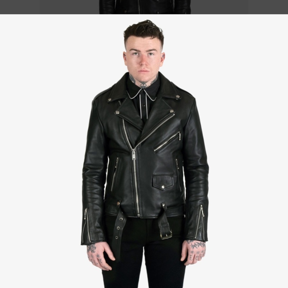 Moto jacket “The Commando” from Straight To Hell Apparel. Like new.